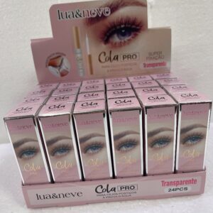 Lua neve cola transparente c/24pcs (LB110-082 /3-3 )