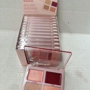 Ruby rose HB M1001-G2
paleta de blush e iluminadores c/12 pcs