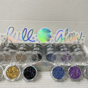 Pink 21 CS5212-B sombra glitter c/24 pcs