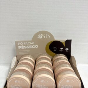 Isis IS023 po facial de pessego c/12 pcs