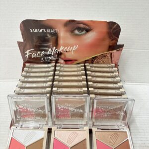 SARAH'S beauty S6395 trio facial c/24 pcs
