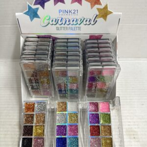 Pink 21 CS5487  paleta glitter c/24ps
