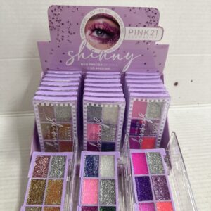 Pink 21 CS5488 paleta glitter c/24pcs