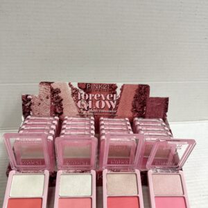 Pink 21 CS3643 duo blush/iluminador c/24 pcs