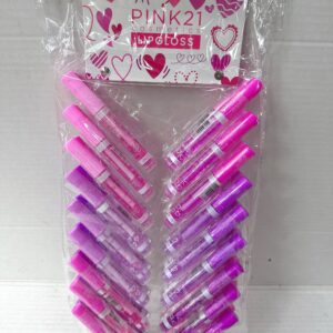 pink 21 lip gloss CTL com 36pcs