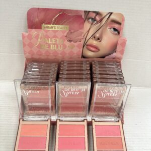 Sarah's beauty S6409
trio de blush c/24 pcs