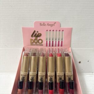Belle Angel B128-B
batom & gloss 2x1 vermelho c/24 pcs
