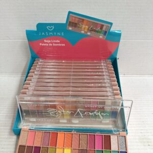 Jasmyne JS12061-B
paleta de sombras 28 cores c/12 pcs