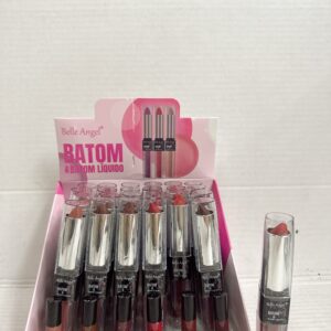 Belle Angel B073-B
batom liquido e bastāo 2x1 c/24 pcs